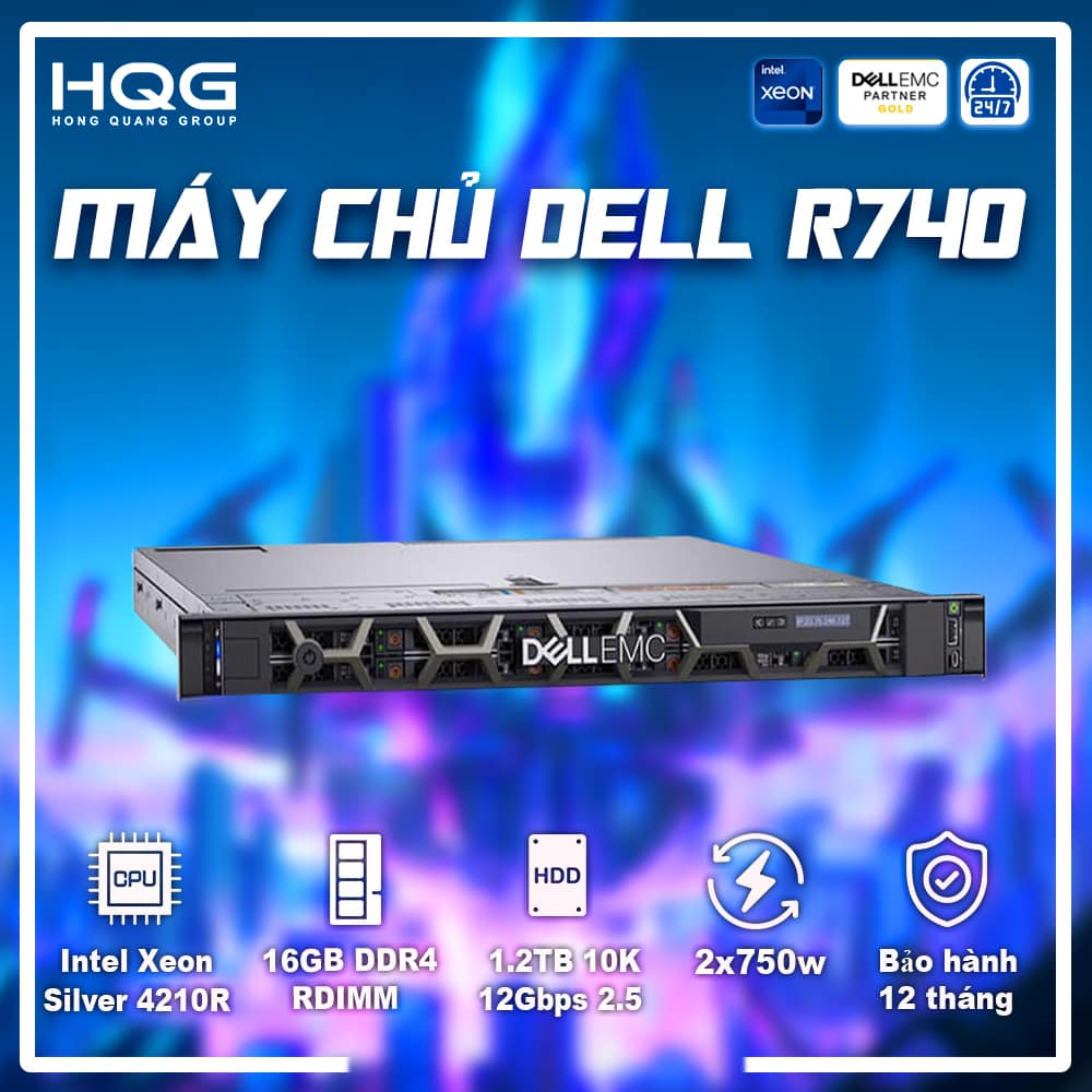 Máy chủ Dell PowerEdge R740 – 16×2.5″