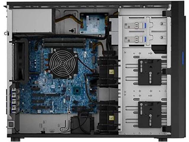 Lenovo ThinkSystem ST250 Tower Server Including Intel Xeon 3.3GHz CPU, 32GB DDR4 2666MHz RAM, 8TB HDD Storage, JBOD RAID - ảnh 3