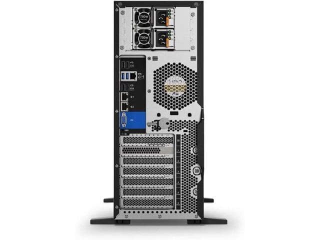 Lenovo ThinkSystem ST550 Tower Server 2 x Intel Xeon Silver 4210, 128GB DDR4, 2TB SSD, 24TB HDD, RAID, Matrox G200 Graphics - ảnh 3