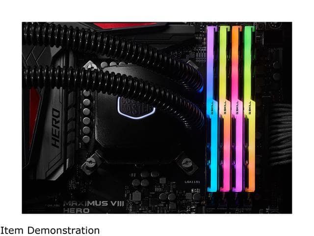 G.SKILL TridentZ RGB Series 128GB (4 x 32GB) 288-Pin PC RAM DDR4 4000 (PC4 32000) Desktop Memory Model F4-4000C18Q-128GTZR - ảnh 3