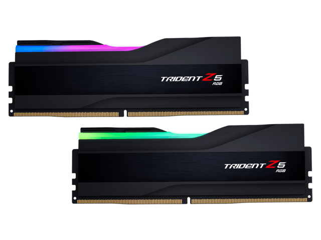 G.SKILL Trident Z5 RGB Series 32GB (2 x 16GB) 288-Pin PC RAM DDR5 7600 (PC5-60800) Desktop Memory Model F5-7600J3646G16GX2-TZ5RK