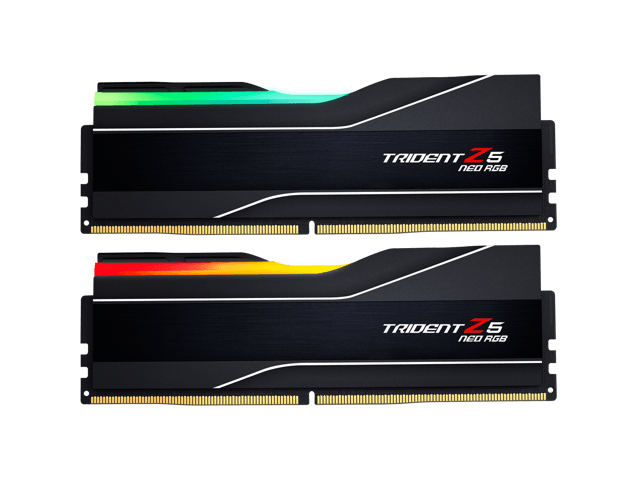 G.SKILL Trident Z5 Neo RGB Series 64GB (2 x 32GB) 288-Pin PC RAM DDR5 6000 (PC5 48000) Desktop Memory Model F5-6000J3238G32GX2-TZ5NR