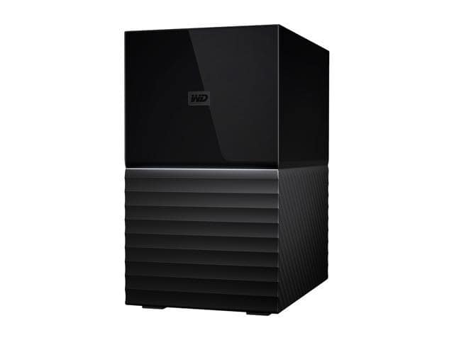 WD 16TB My Book Duo Desktop RAID External Hard Drive AES Encryption – USB 3.1 (WDBFBE0160JBK-NESN) - ảnh 4