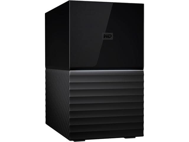 WD 20TB My Book Duo Desktop RAID External Hard Drive AES Encryption – USB 3.1 (WDBFBE0200JBK-NESN)