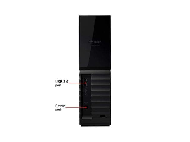 WD My Book 12TB Desktop External Hard Drive for Windows/Mac/Laptop, USB 3.0 Black (WDBBGB0120HBK-NESN) - ảnh 3