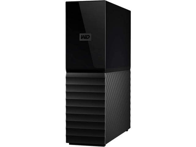 WD My Book 18TB USB 3.0, Micro-B External Desktop Hard Drive WDBBGB0180HBK-NESN Black