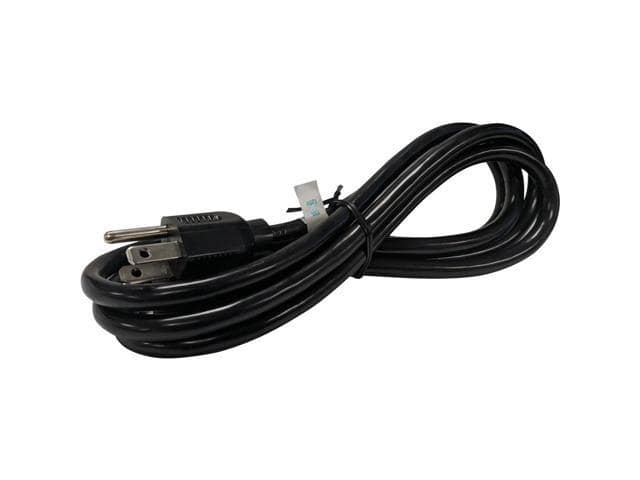 C2G 03130 18 AWG Universal Power Cord – NEMA 5-15P to IEC320C13, TAA Compliant, Black (6 Feet, 1.82 Meters)