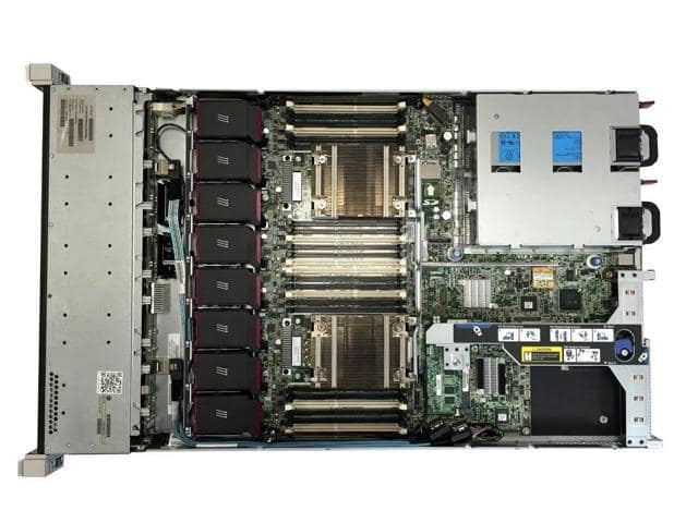 HP Proliant DL360p Gen8 8 x 2.5″ HS 2x E5-2660 Eight Core 2.2Ghz 16GB 2x 146GB P420i - ảnh 2