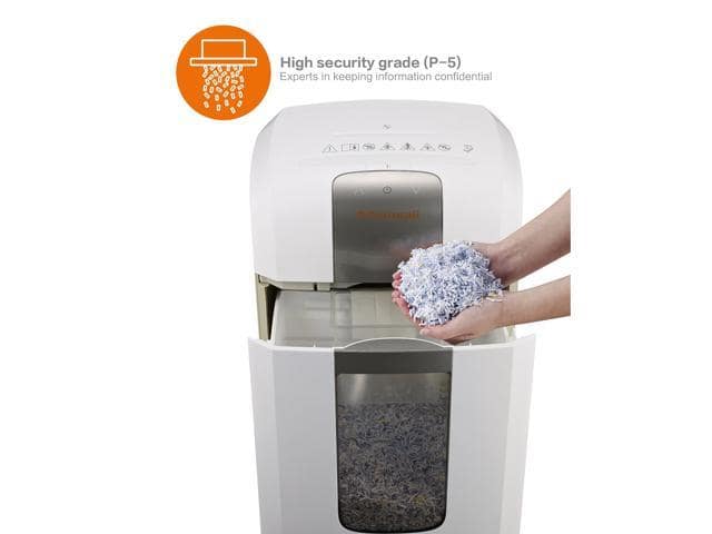 Bonsaii EverShred Pro 4S16 6-Sheet Micro-Cut Paper/CD/Credit Card Shredder, 60 Mintues Continuous Running, 10 Minutes Cooling Down, P-5 Security, Overload and Thermal Protection - ảnh 4