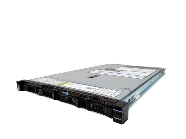 Lenovo System x3550 M5 4 Bay LFF 1U Rackmount Server 2x E5-2660 V3 2.6GHz 10C 128GB 4x 480GB SATA 6Gbps 2.5 Solid State Drive