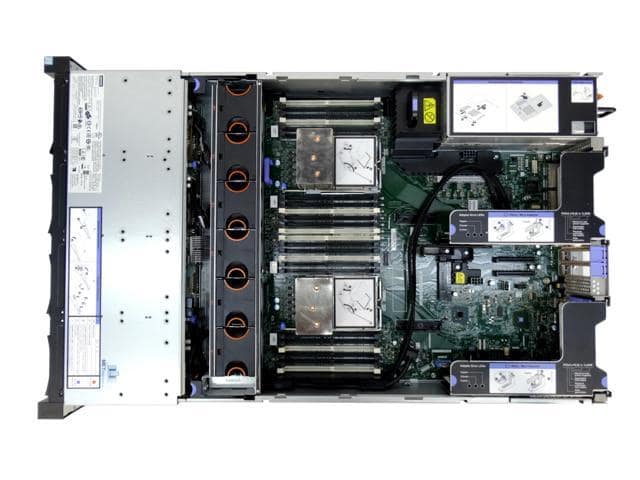 Lenovo System x3650 M5 12 Bay LFF 2U Rackmount Server 2x E5-2697 V4 2.3GHz 18C 256GB 4x 480GB SATA 6Gbps 2.5 Solid State Drive - ảnh 2