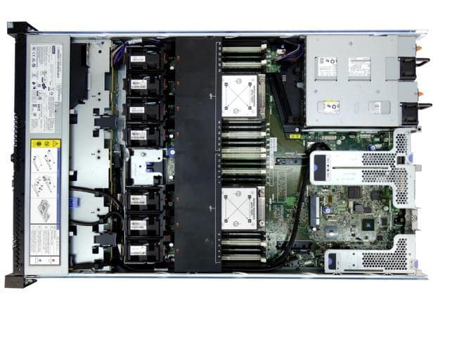 Lenovo System x3550 M5 4 Bay LFF 1U Rackmount Server 2x E5-2673 V4 2.3GHz 20C 96GB 4x 960GB SATA 6Gbps 2.5 Solid State Drive - ảnh 2