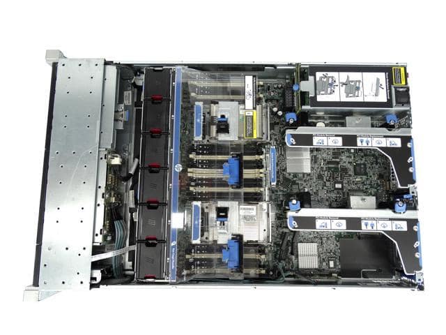 HP ProLiant DL380p G8 8 Bay 2x Xeon E5-2680 2.7GHz 8C 128GB 4x 600GB 10K X540-T2 - ảnh 2