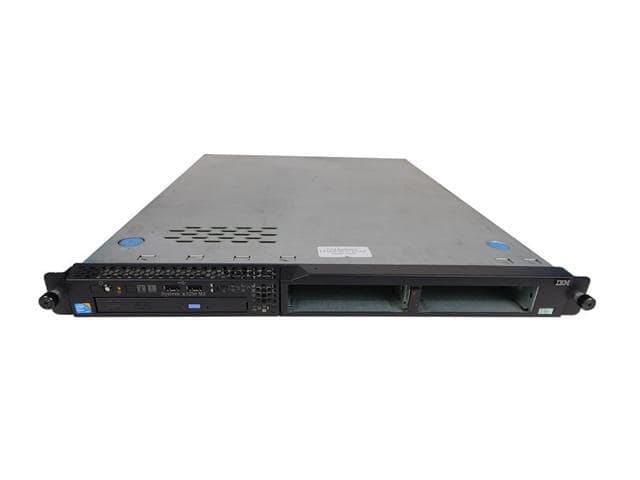 D4U IBM X3250 M2 19″ 1U 2-BAY 3.5″ Sas/Sata HDD Server W/ 1GB Memory DVD-ROM 4194D4U Rackmount 1U Servers