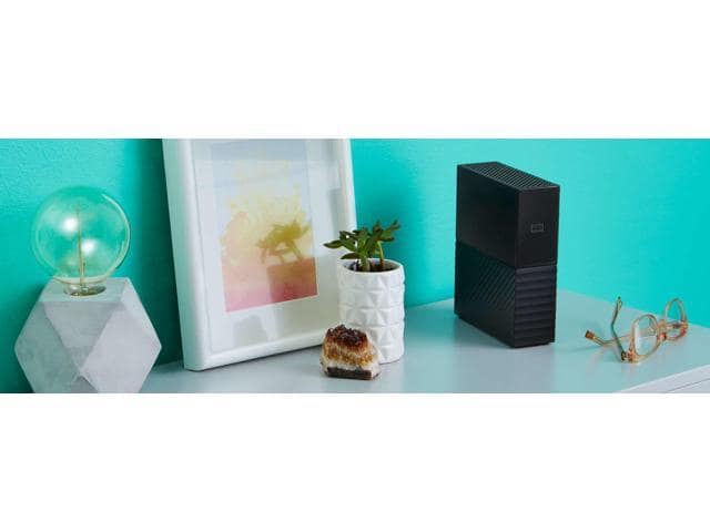 WD My Book WDBBGB0060HBK – Hard drive – encrypted – 6 TB – external (desktop) – USB 3.0 – 256-bit AES – black - ảnh 4