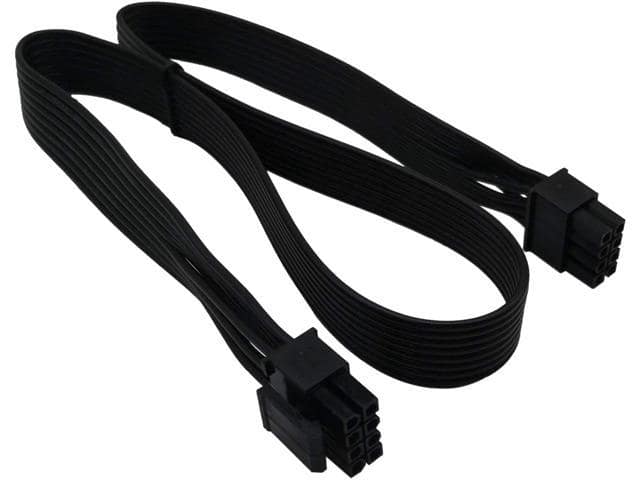 COMeap CPU 8 Pin Male to CPU 8 Pin (4+4 Detachable) Male EPS-12V Motherboard Power Adapter Cable for Corsair Modular Power Supply 25-inch(63cm)