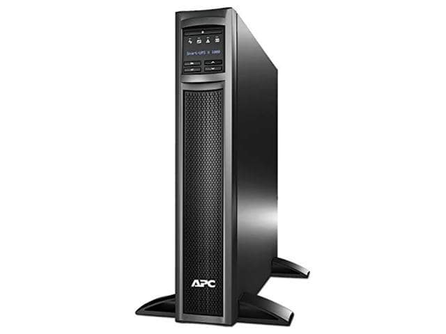 APC Network UPS, 1000VA Smart-UPS Sine Wave UPS with Extended Run Option, SMX1000C, Tower/2U Rackmount Convertible, Line-Interactive, 120V (SMX1000C)