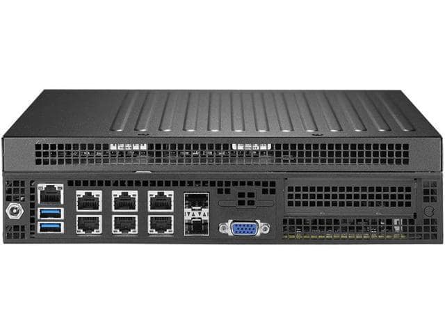 Supermicro SYS-E301-9D-8CN8TP Xeon D-2146NT 8-Core Networking Mini PC, 4X GbE, 2 x 10GBase-T, 2X 10G SFP+, IPMI