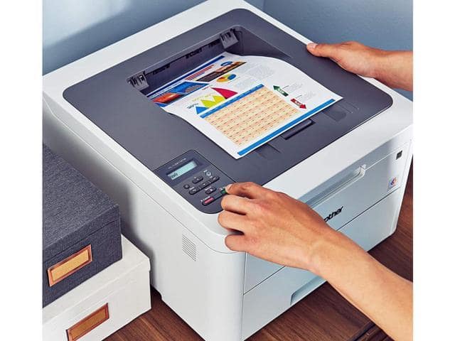 Brother HL-L3210CW Compact Digital Color Printer Providing Laser Printer Quality Results with Wireless, JAWFOAL Printer Cable - ảnh 4