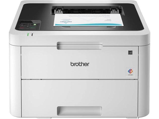 Brother HL-L3230CDW Compact Digital Color Printer Providing Laser Printer Quality Results with Wireless Printing and Duplex Printing