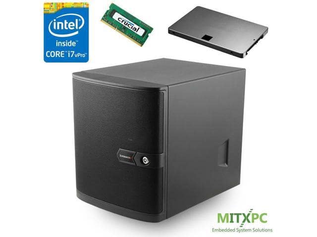 Supermicro SuperServer 5029S-TN2 Mini-Tower Server, Core i7-6700, 8GB, 256GB SSD