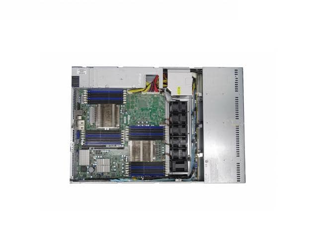 Supermicro 6017R-TDT+ 4 Bay LFF 1U Server, 2x E5-2620 2.0GHz 6 Core, 192GB DDR3, 4x 3TB 7.2K SATA 6Gbps 3.5 Drives, 2x 10GbE, 1x 600W PSU, Rails - ảnh 2