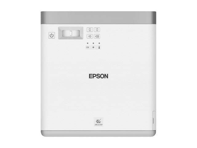 Epson EF-100 Mini-Laser Streaming Projector with Android TV – White - ảnh 3
