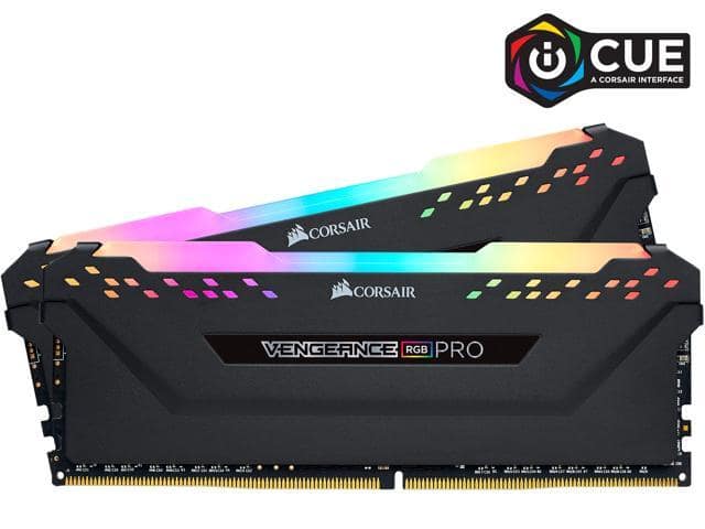 CORSAIR Vengeance RGB Pro 32GB (2 x 16GB) 288-Pin PC RAM DDR4 3600 (PC4 28800) Desktop Memory Model CMW32GX4M2D3600C18 - ảnh 2