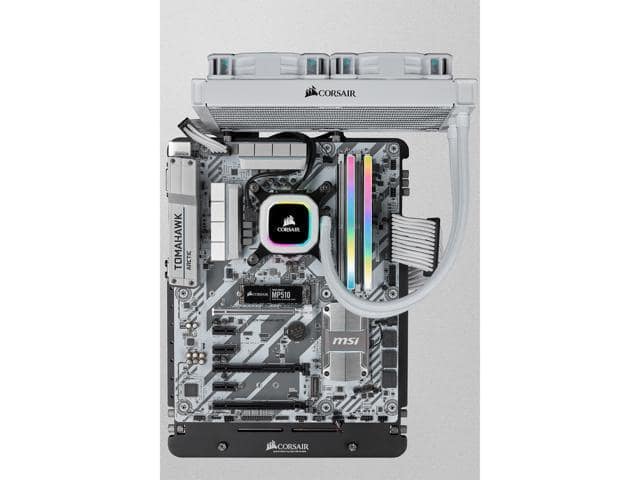 CORSAIR Vengeance RGB Pro SL 32GB (2 x 16GB) 288-Pin PC RAM DDR4 3600 (PC4 28800) Desktop Memory Model CMH32GX4M2D3600C18W - ảnh 3