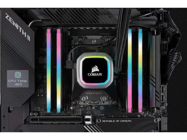 CORSAIR Vengeance RGB Pro SL 32GB (2 x 16GB) 288-Pin PC RAM DDR4 3200 (PC4 25600) Desktop Memory Model CMH32GX4M2E3200C16 - ảnh 3