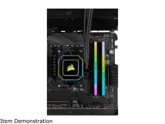 CORSAIR Vengeance RGB RT 32GB (2 x 16GB) 288-Pin DDR4 SDRAM DDR4 3200 (PC4 25600) AMD Optimized Desktop Memory Model CMN32GX4M2Z3200C16 - ảnh 3