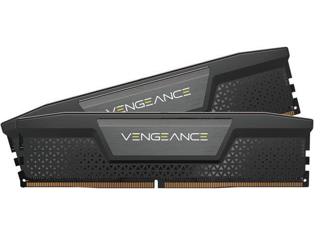 CORSAIR Vengeance 32GB (2 x 16GB) 288-Pin PC RAM DDR5 5200 (PC5 41600) Desktop Memory Model CMK32GX5M2B5200C40