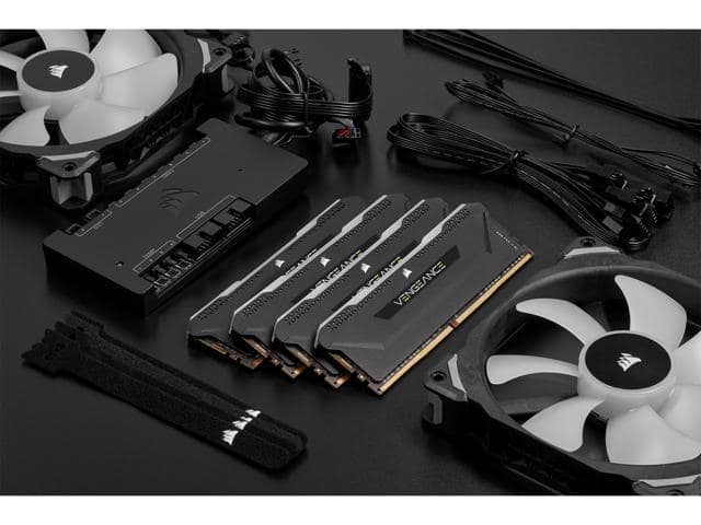CORSAIR Vengeance RGB Pro SL 64GB (2 x 32GB) 288-Pin PC RAM DDR4 3600 (PC4 28800) Desktop Memory Model CMH64GX4M2D3600C18 - ảnh 4