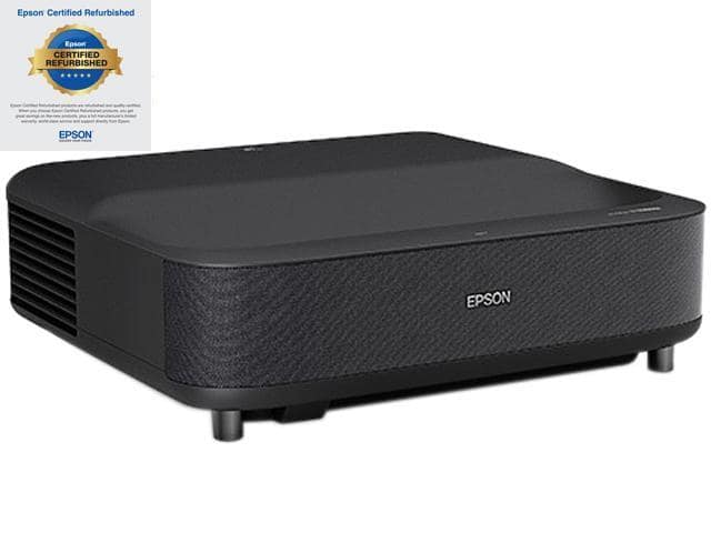 EPSON EpiqVision Ultra LS300 Smart Streaming Laser Projector – Black