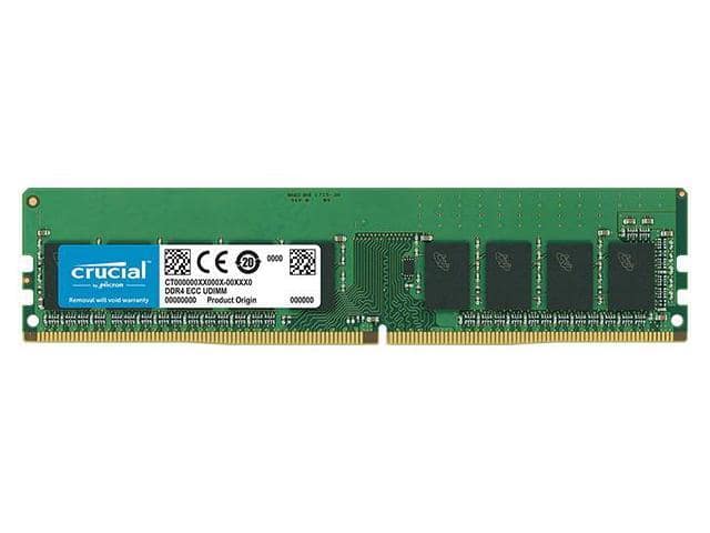 Crucial 16GB DDR4 SDRAM ECC Unbuffered DDR4 2666 (PC4 21300) Server Memory CT16G4WFD8266