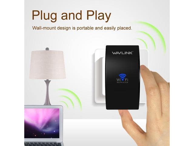 N300 WiFi Extender(519N2) WiFi Range Extender Supports up to 300Mbps Speed, Wireless Signal Booster and Access Point for Home, Single Band 2.4Ghz Only - ảnh 4