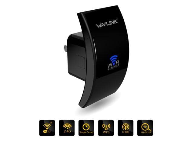 N300 WiFi Extender(519N2) WiFi Range Extender Supports up to 300Mbps Speed, Wireless Signal Booster and Access Point for Home, Single Band 2.4Ghz Only - ảnh 2
