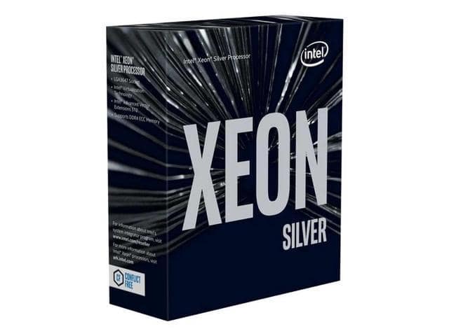 Intel Xeon Silver 4210 10-Core, 20-Thread, 2.2 GHz (3.2 GHz Turbo) LGA 3647 85W BX806954210 Server Processor