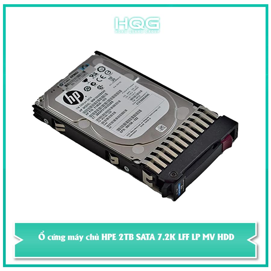 Ổ cứng máy chủ HPE 2TB SATA 7.2K LFF LP MV HDD