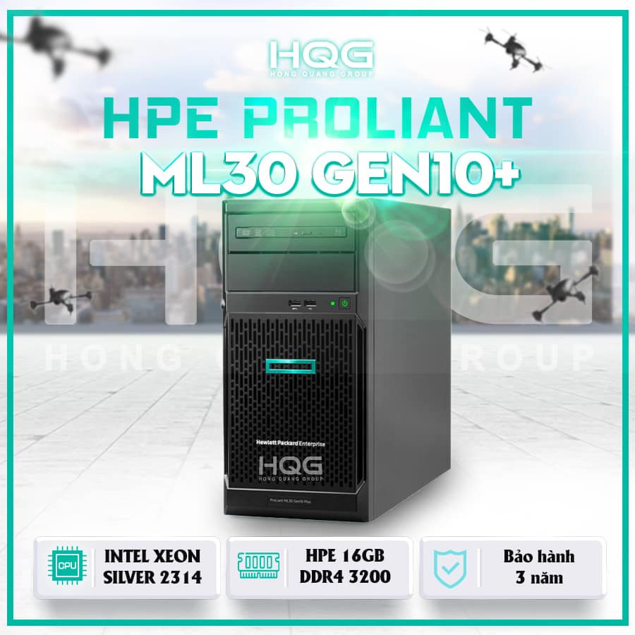 Máy chủ HPE ProLiant ML30 Gen10 Plus - ảnh 2