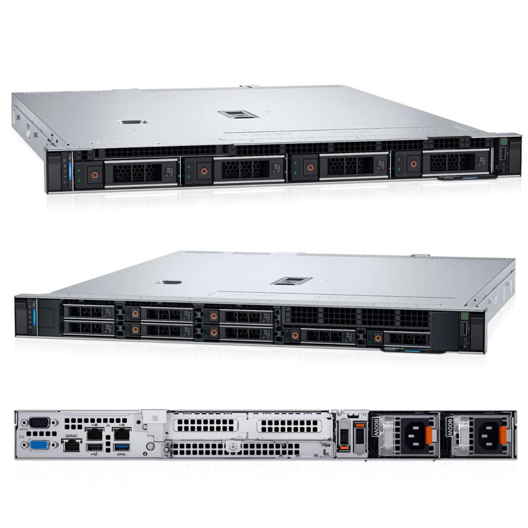 Máy Chủ Dell PowerEdge R360, Rack 1U – 8×2.5-inch