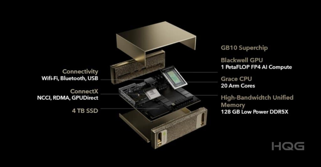 NVIDIA DGX Spark – Siêu máy tính AI để bàn trị giá gần 4000 USD