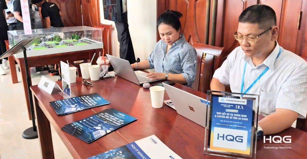 HQG Trải nghiệm thực tế tại không gian triển lãm