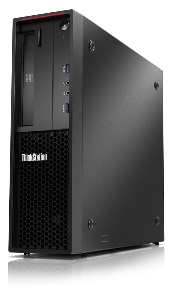 slide 1 of 6, show larger image, lenovo thinkstation p320 small form factor workstation